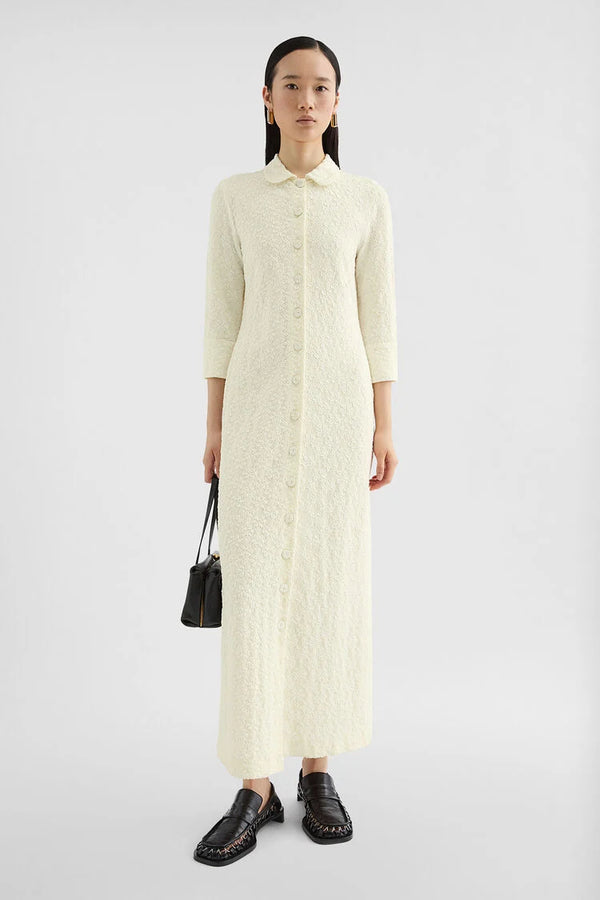 Viscose Gaufré Shirt Dress