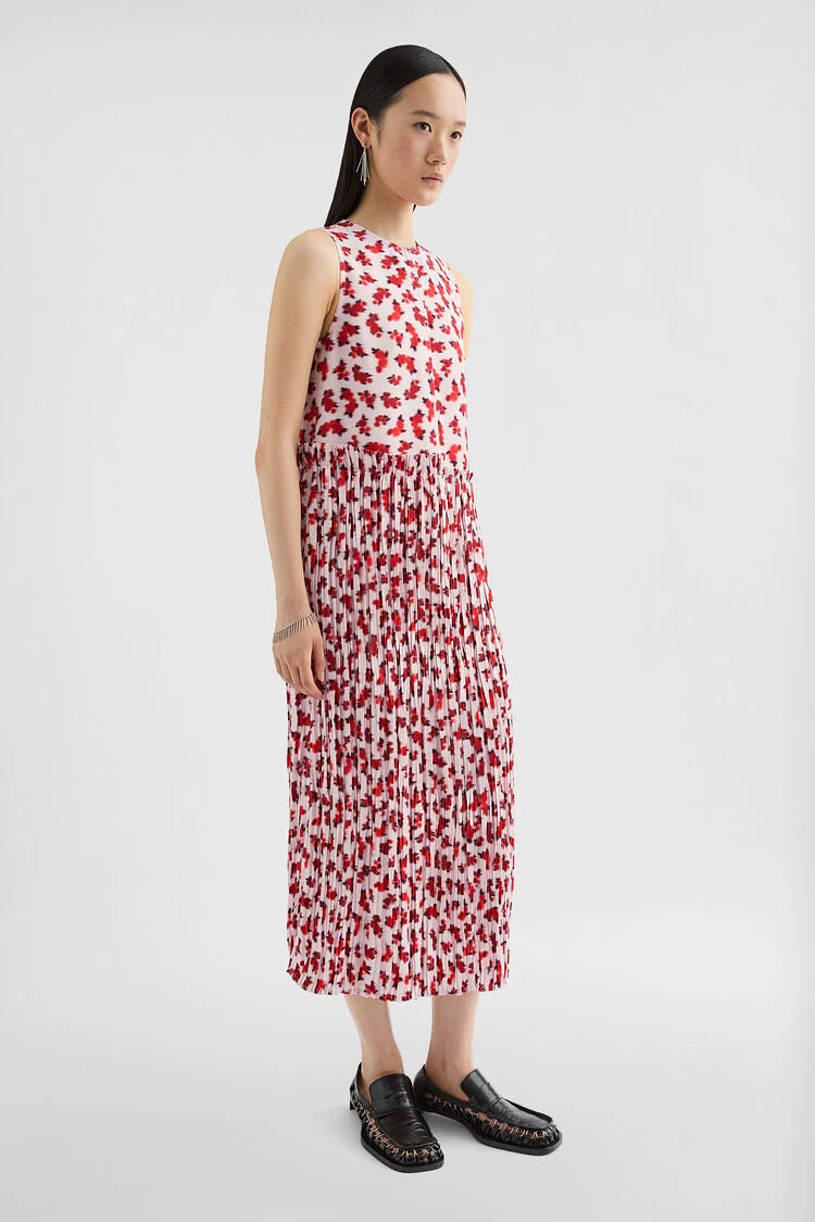 Fluid Viscose Printed Dress