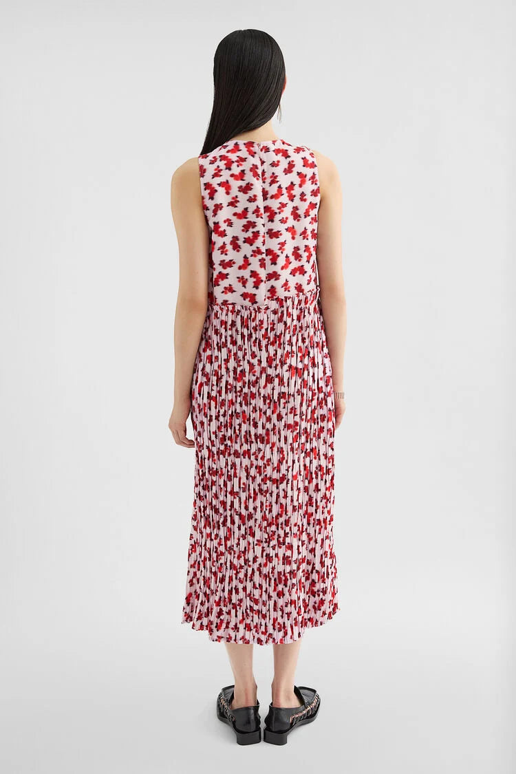 Fluid Viscose Printed Dress