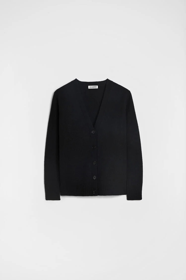 Lightweight Wool V-Neck Cardigan