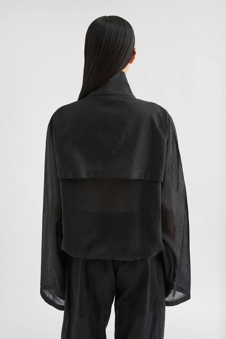 Cotton Muslin Blouson