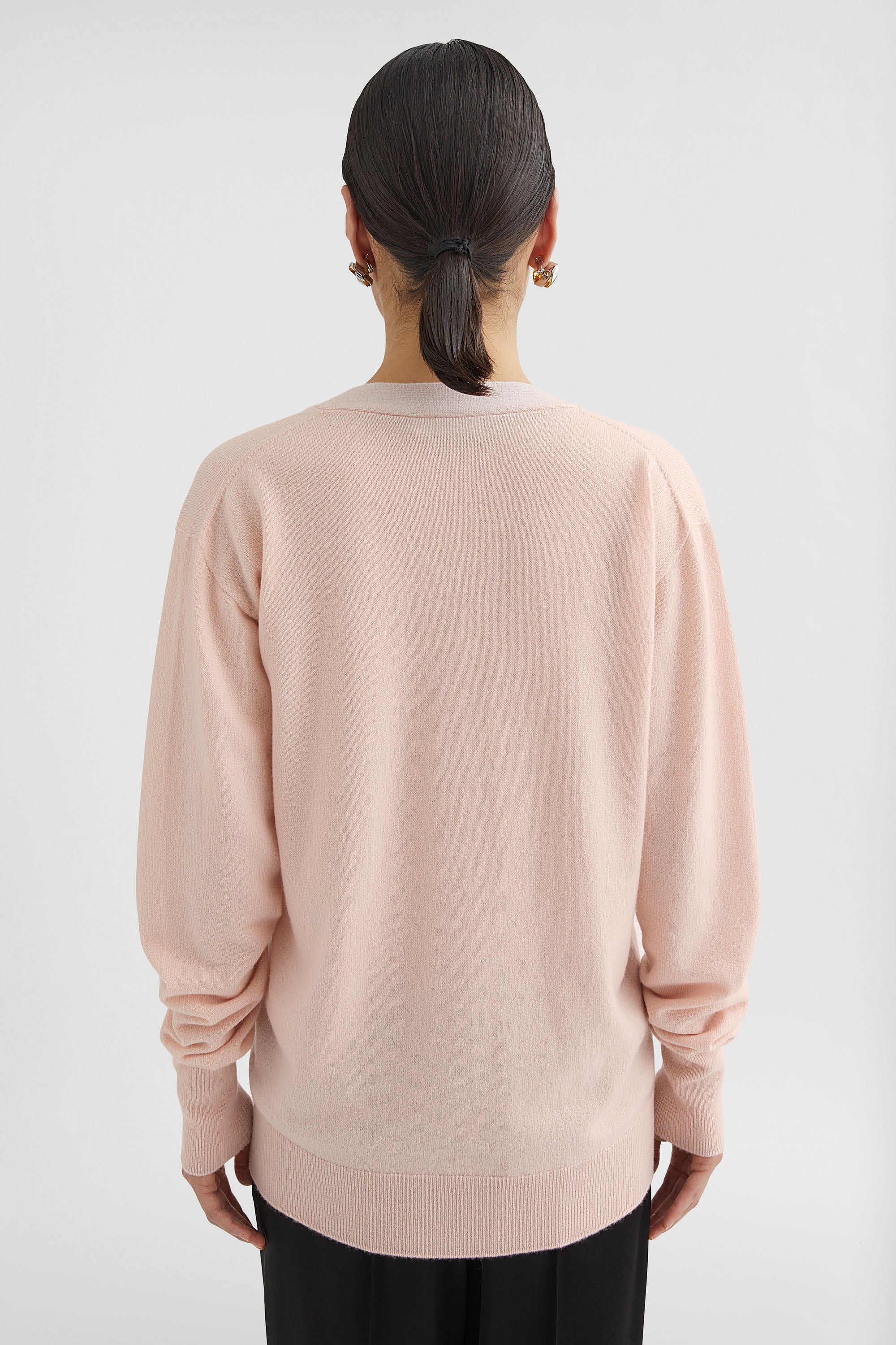 Lightweight Cashmere V-Neck Cardigan