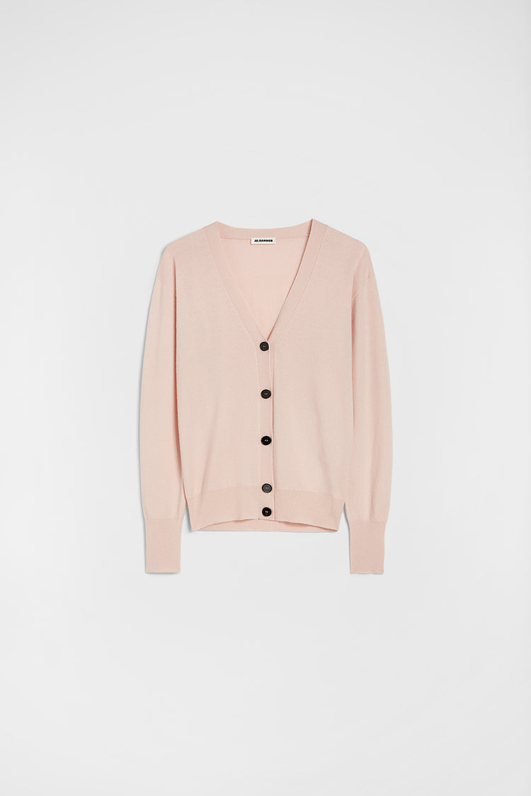 Lightweight Cashmere V-Neck Cardigan