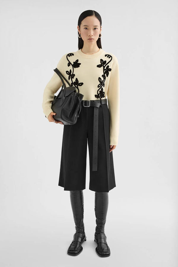 Wool Canvas Bermuda Shorts