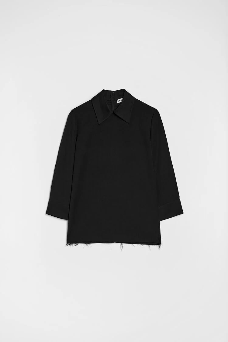 Wool Gabardine Shirt