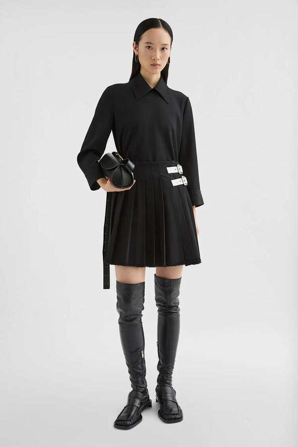 Wool Gabardine Shirt