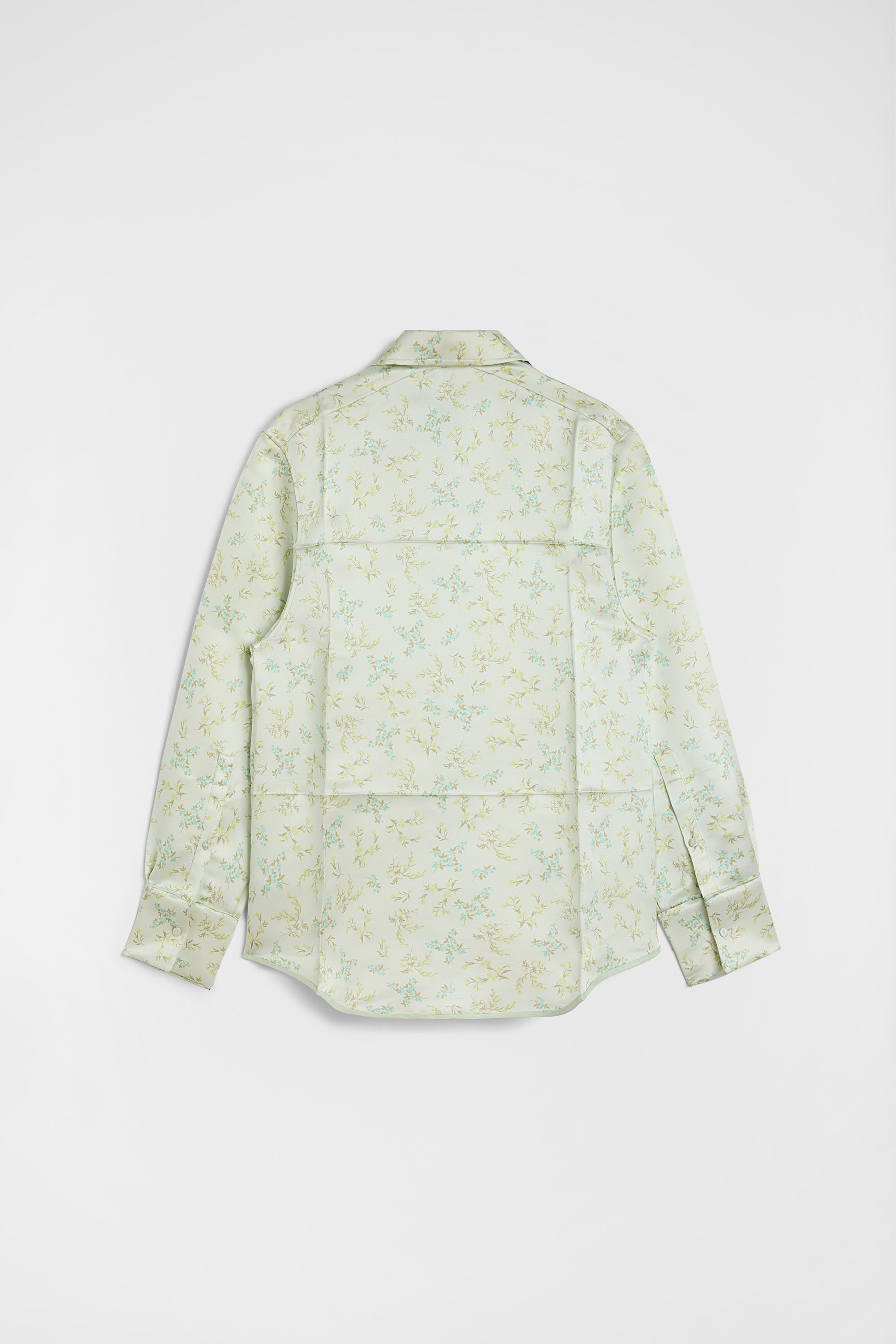 Silk Blend Printed Shirt