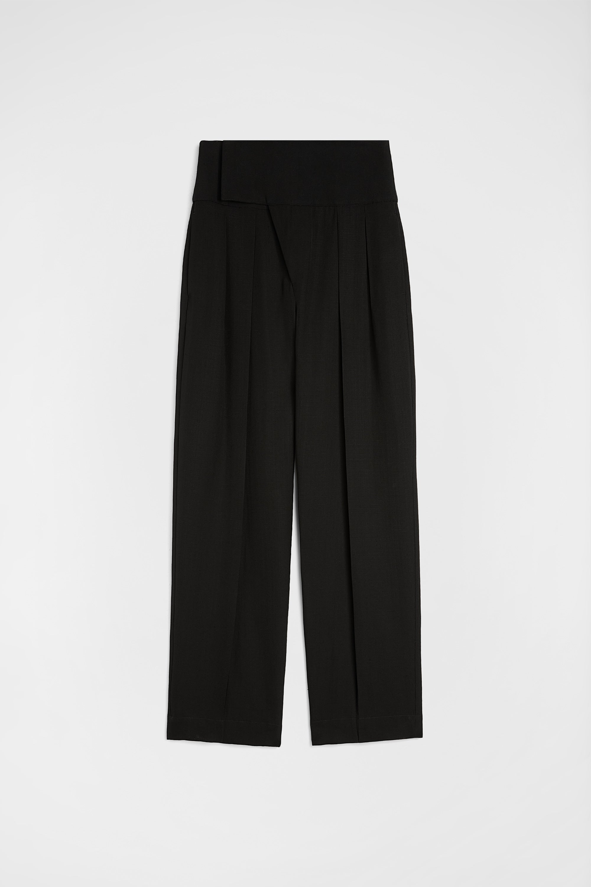 Silk Blend Trousers