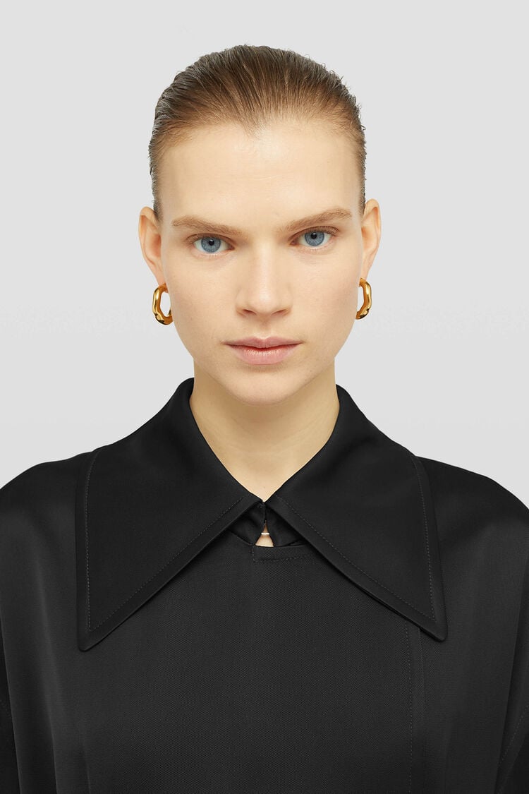 Silk Blend Trench Coat