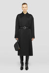 Silk Blend Trench Coat