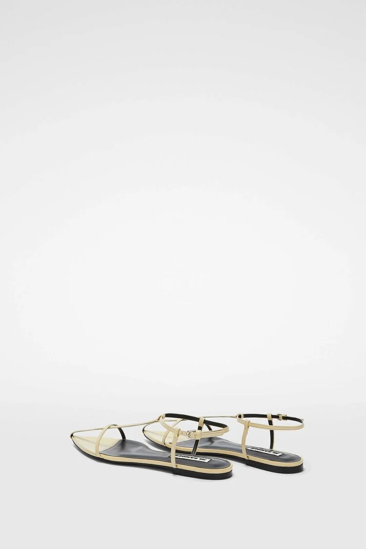 Cage Flat Sandal