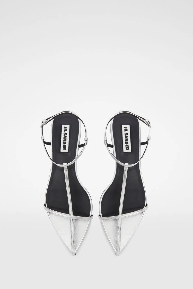 Cage Low-Heel Sandal