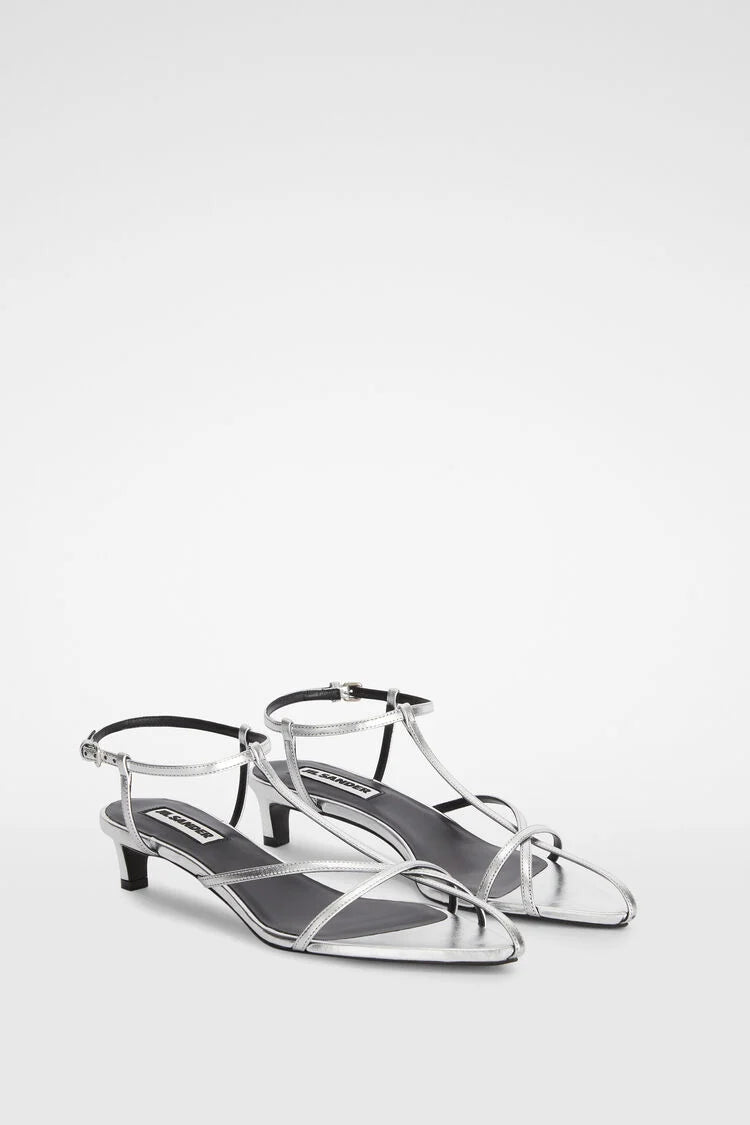 Cage Low-Heel Sandal