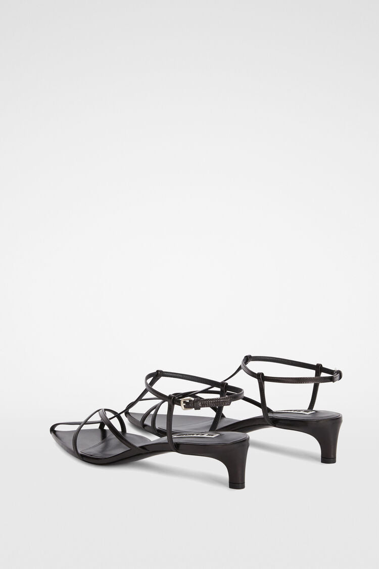 Cage Low-Heel Sandal