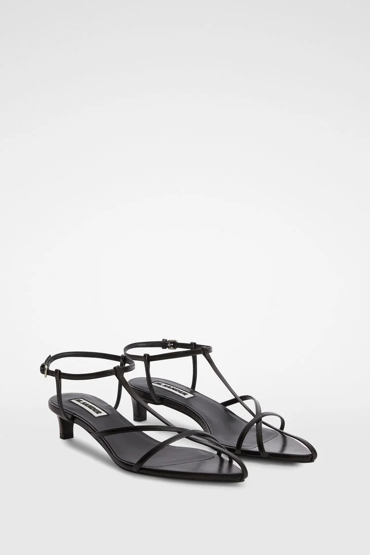 Cage Low-Heel Sandal