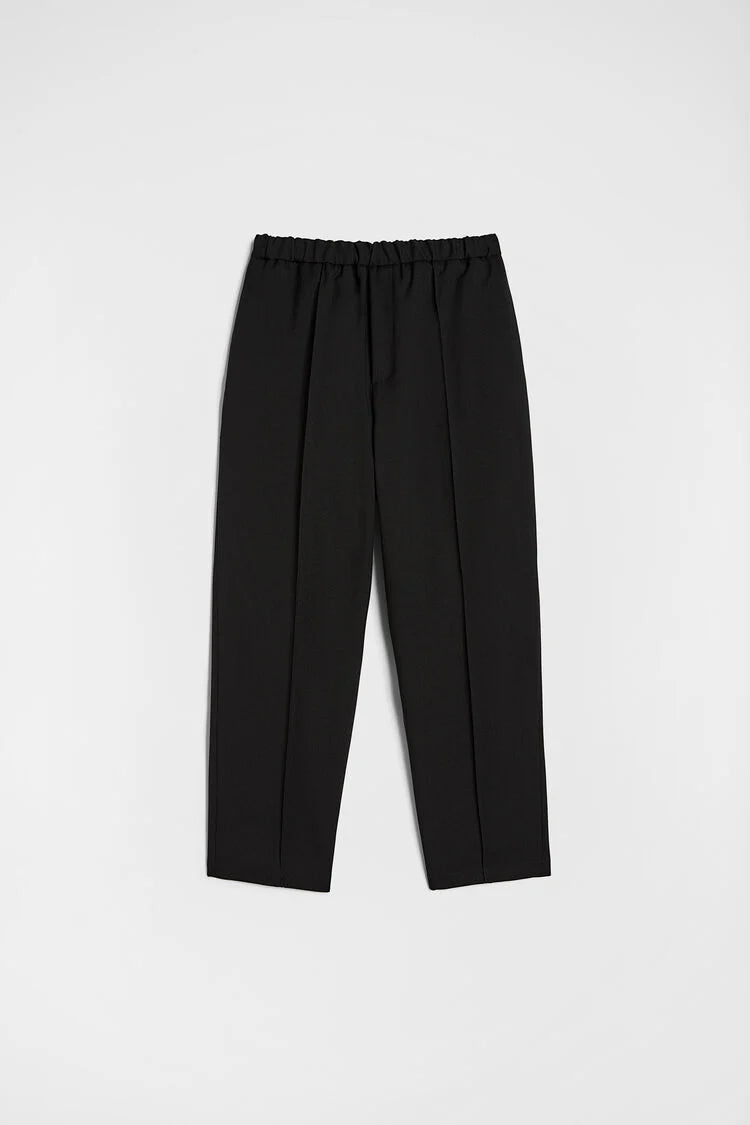 Technical Gabardine Tapered Trousers