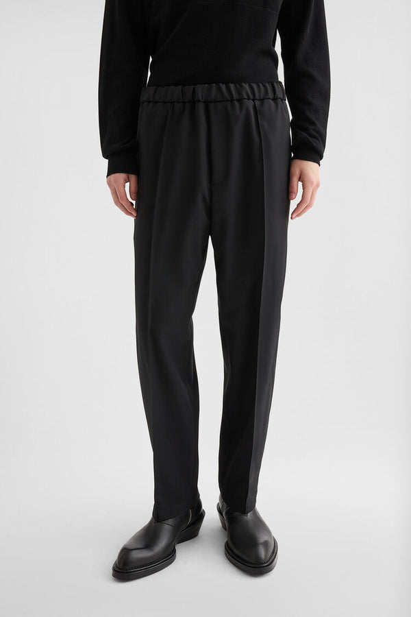 Technical Gabardine Tapered Trousers