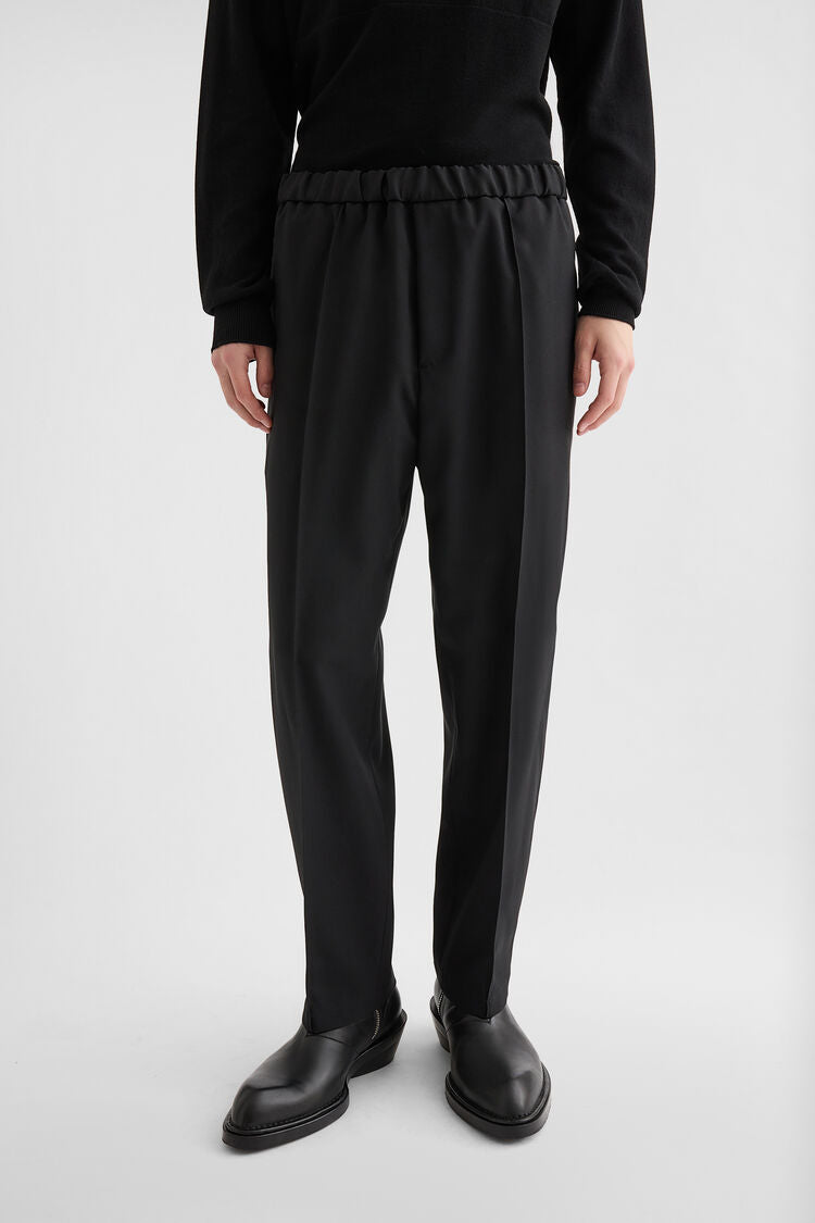 Technical Gabardine Tapered Trousers