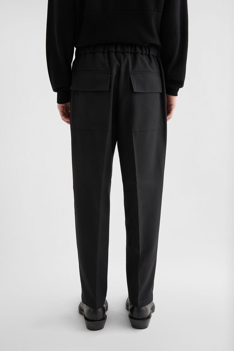 Technical Gabardine Tapered Trousers