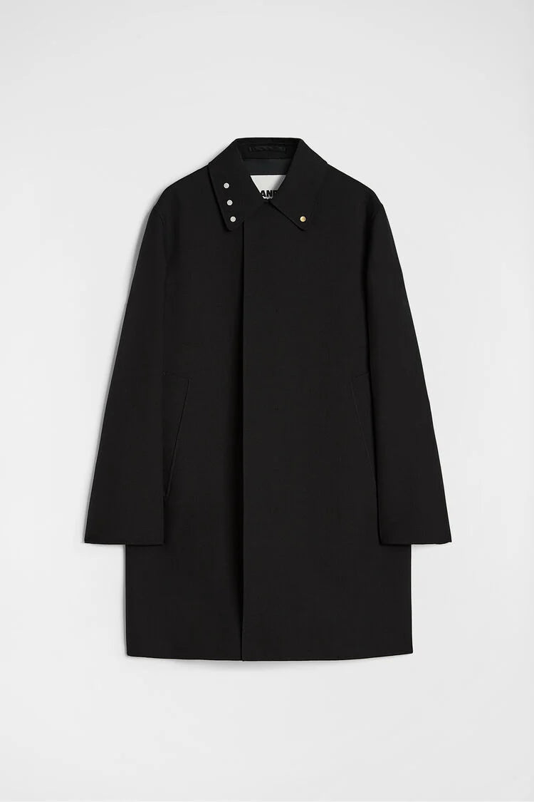 Wool Gabardine Coat