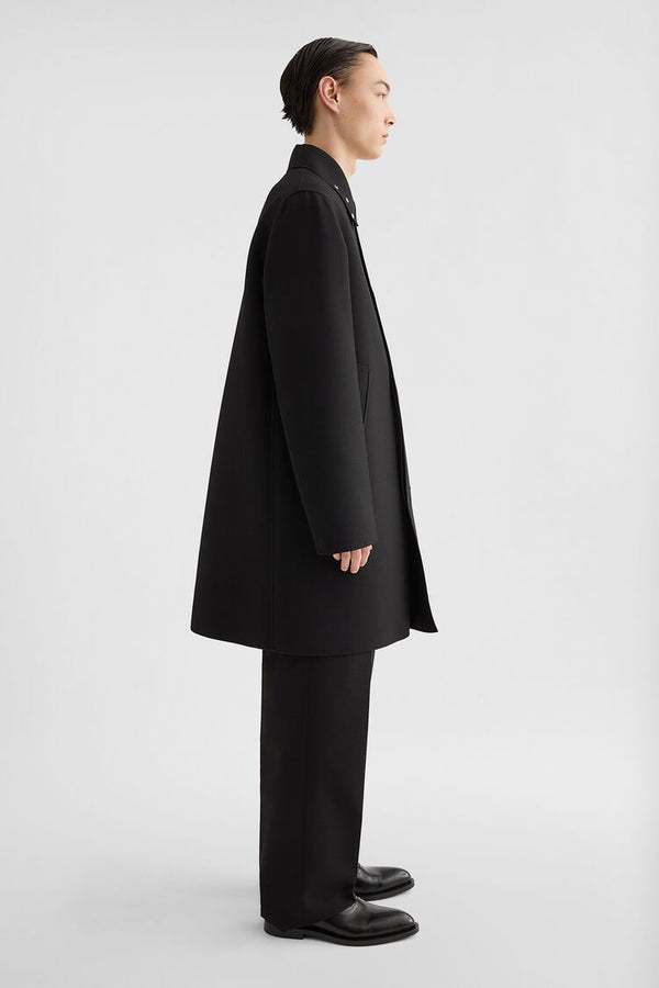 Wool Gabardine Coat