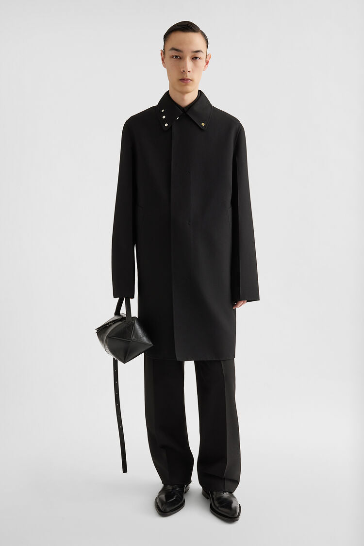 Wool Gabardine Coat
