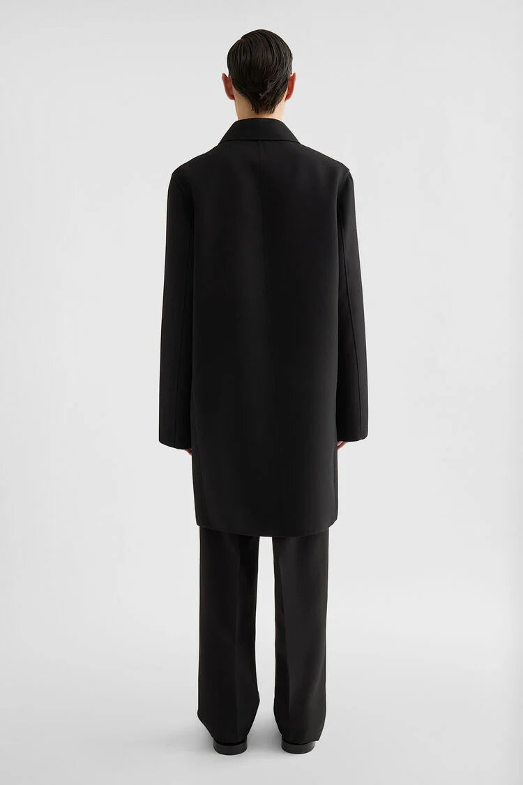 Wool Gabardine Coat