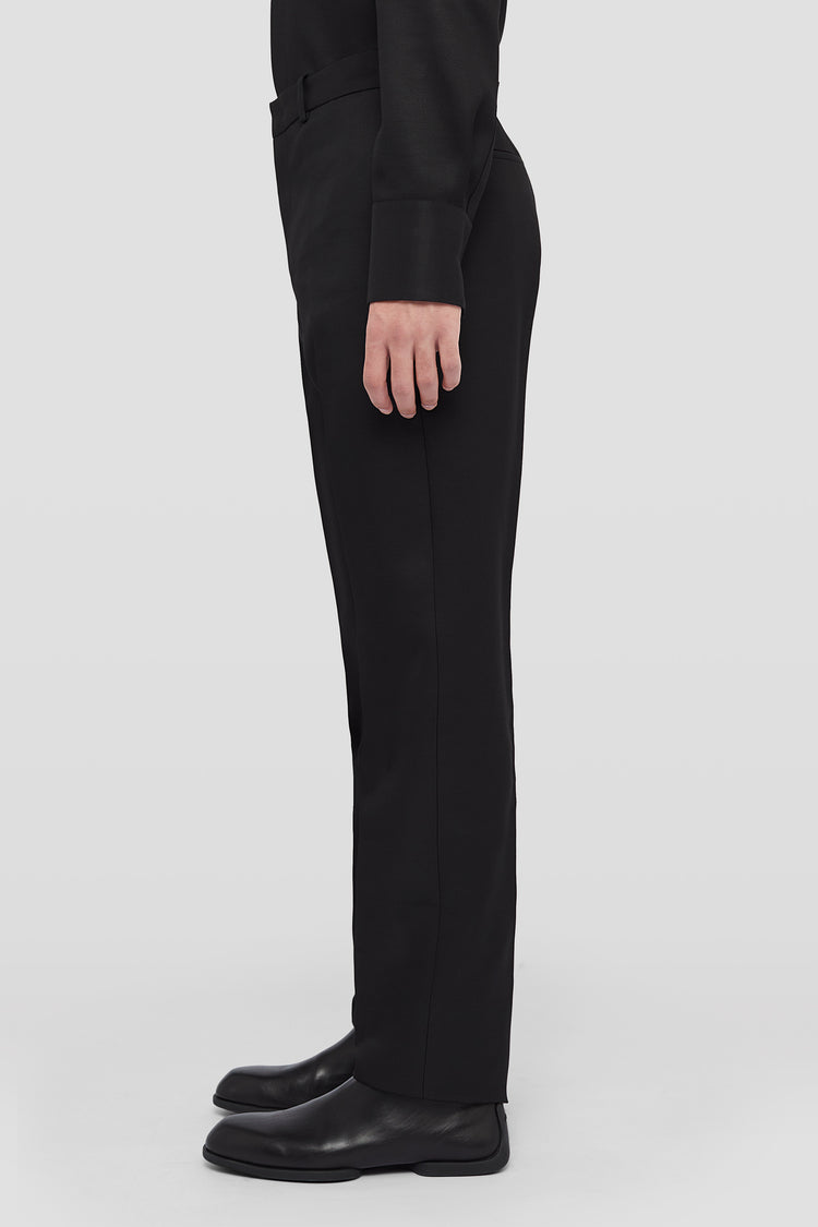 Wool Blend Tailored Trousers