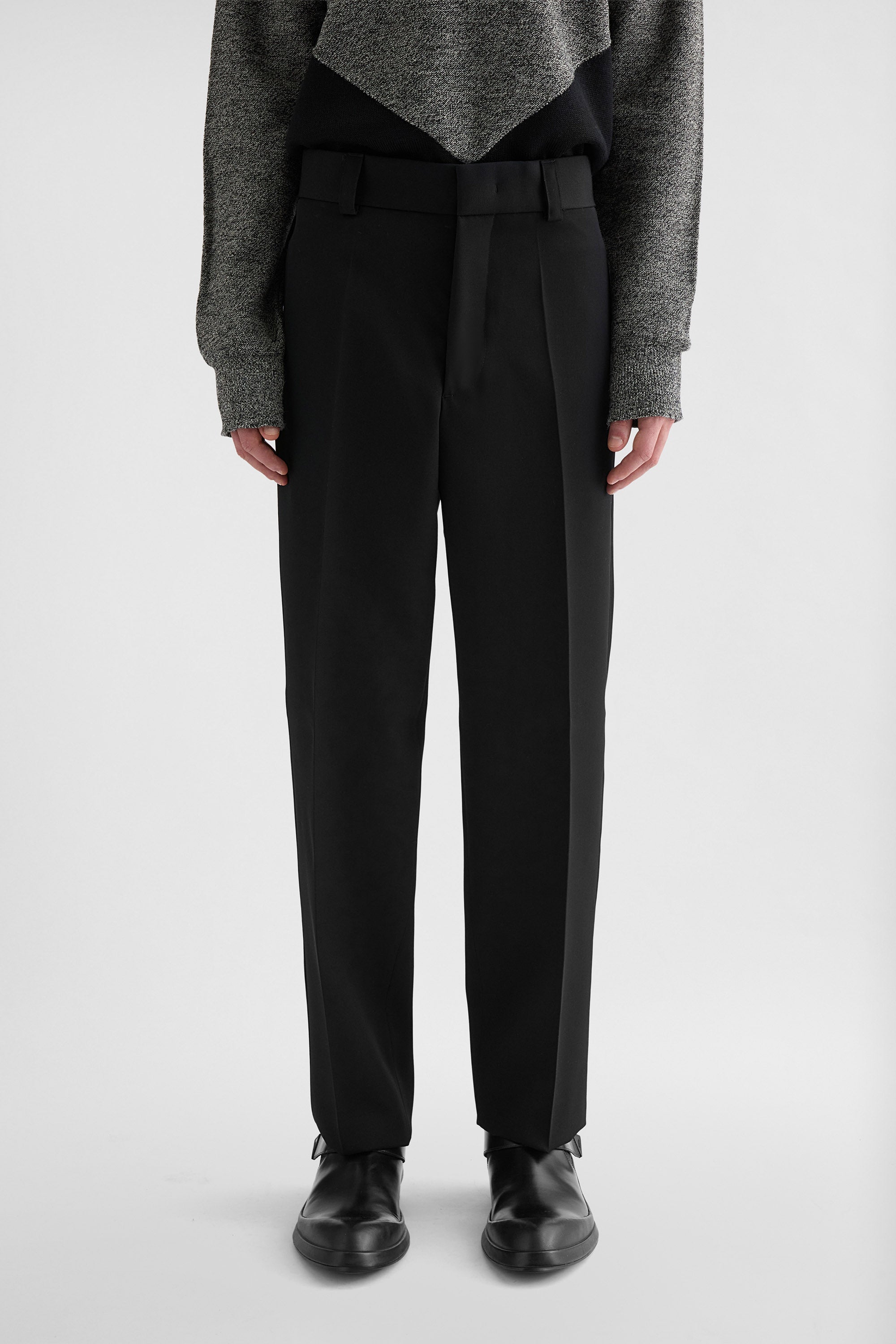 Wool Gabardine Trousers