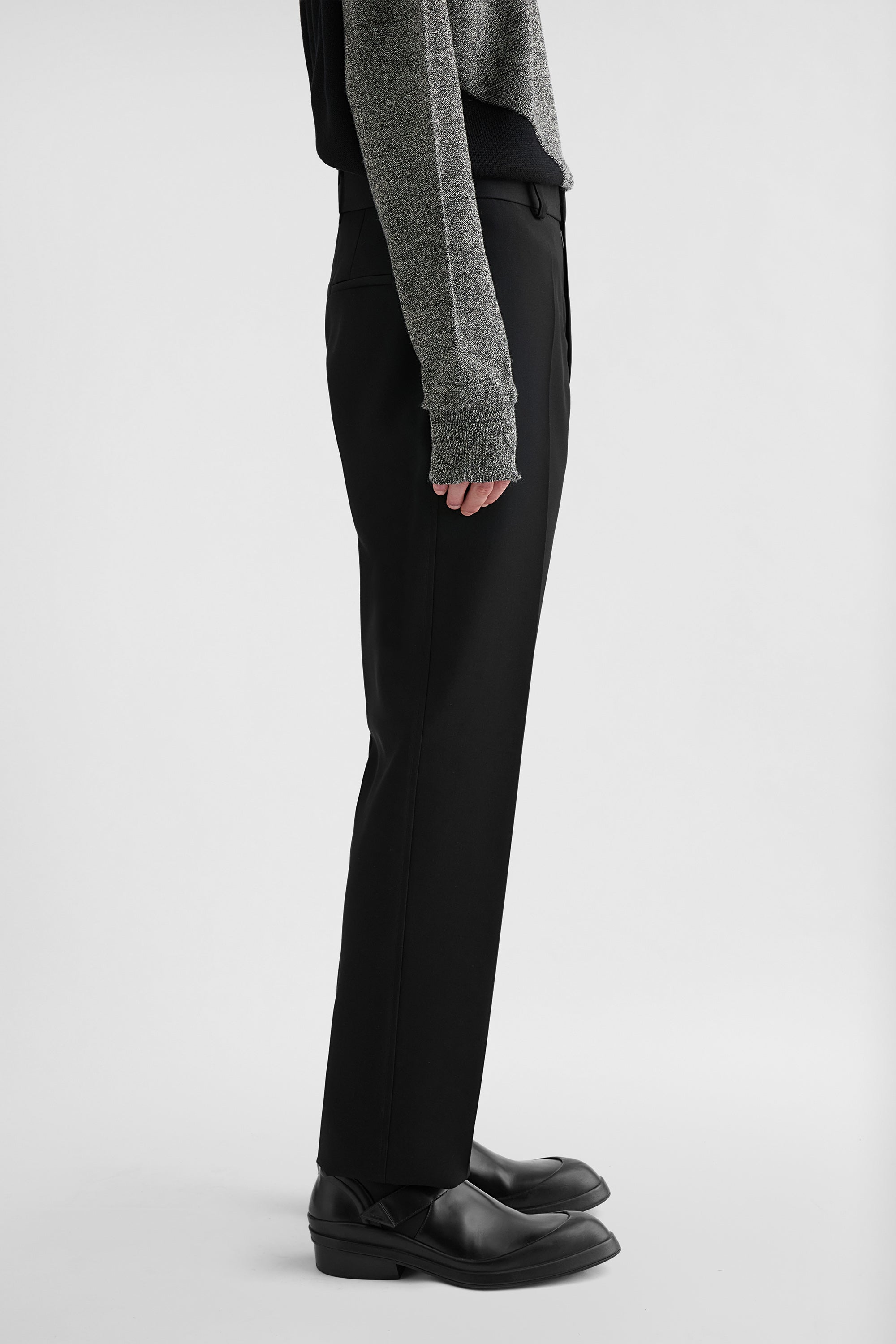 Wool Gabardine Trousers