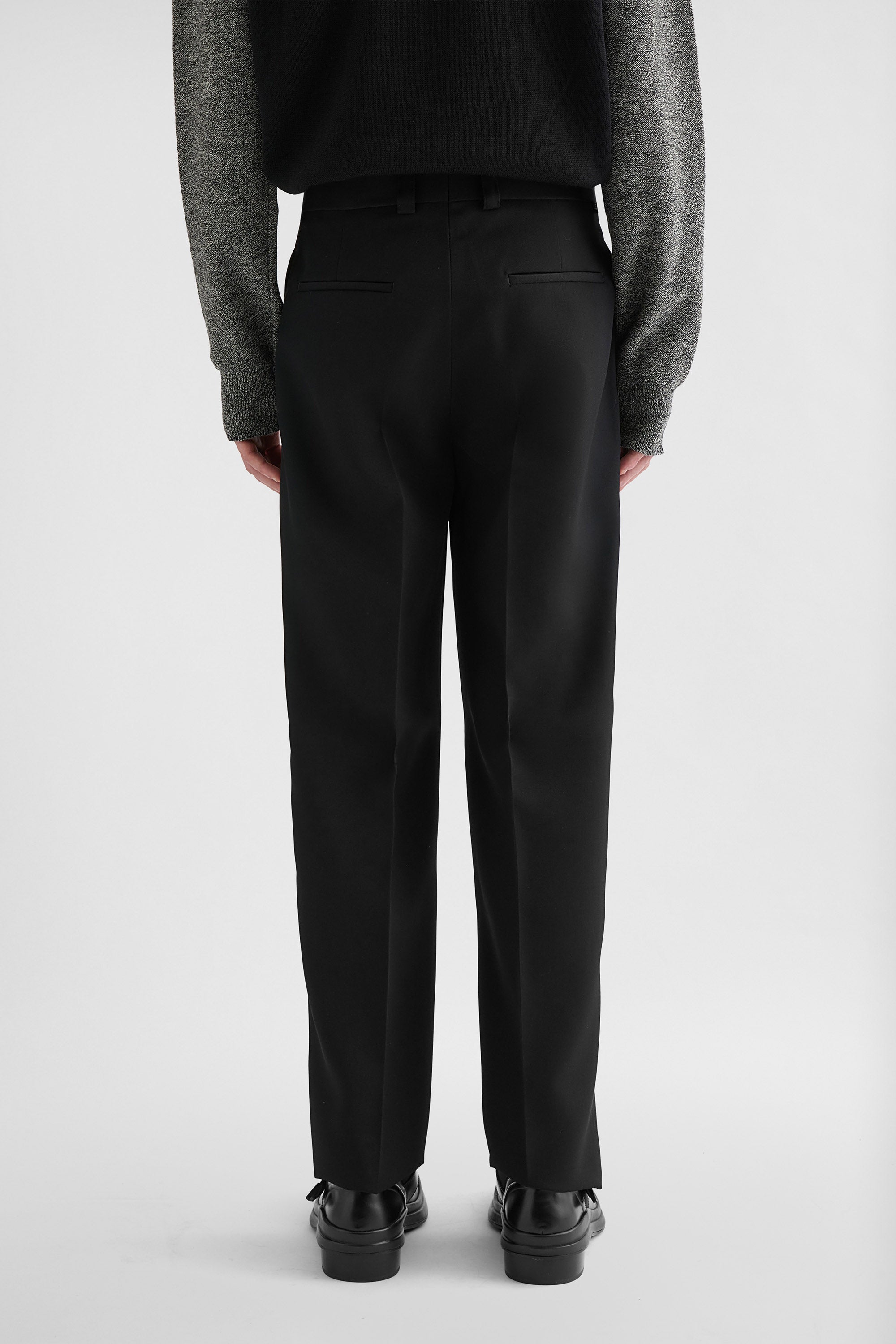 Wool Gabardine Trousers