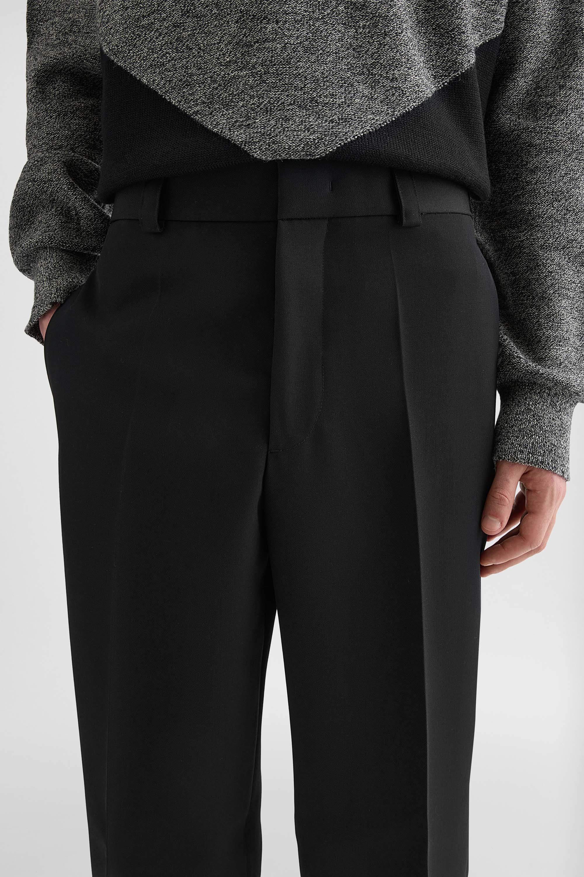 Wool Gabardine Trousers