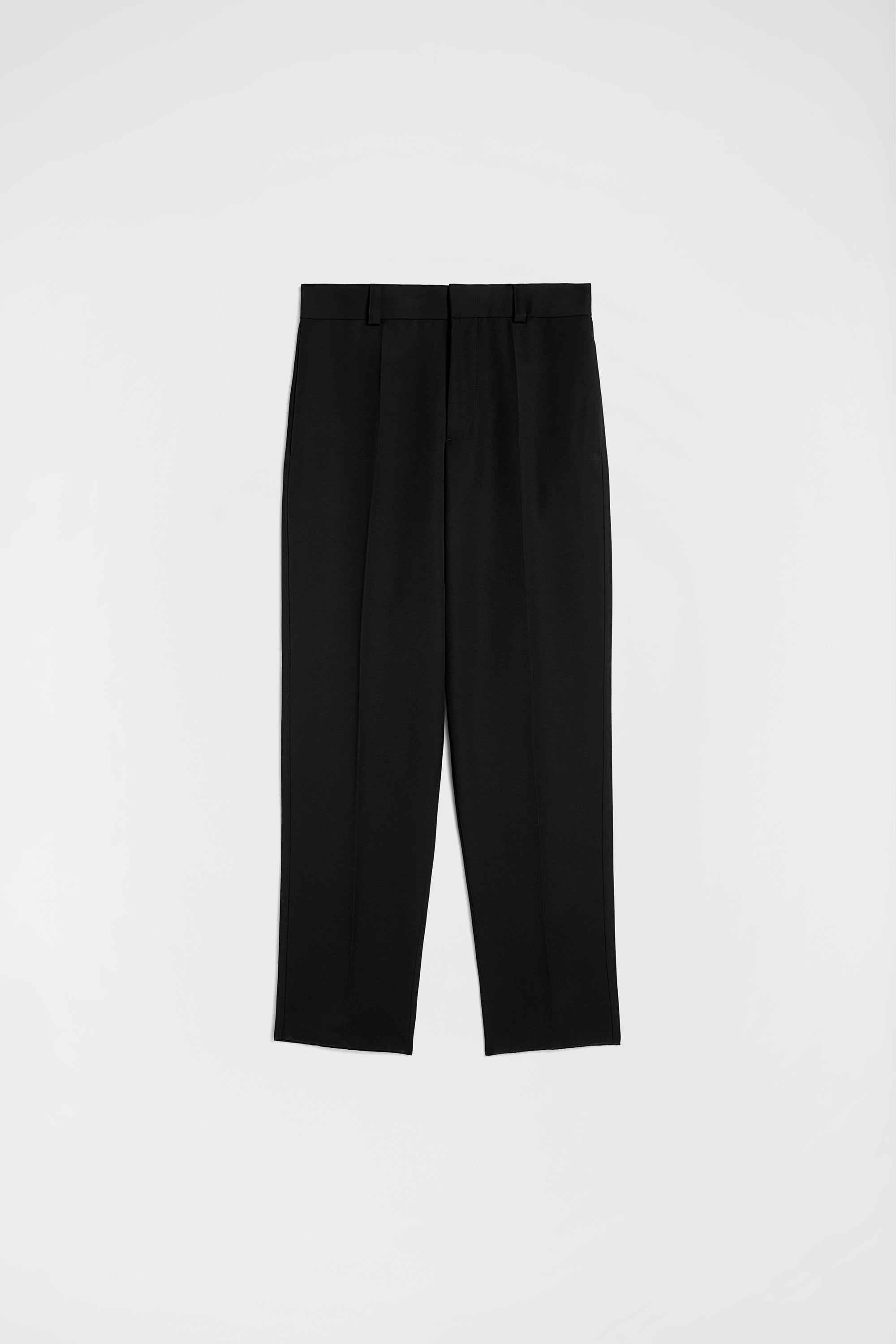 Wool Gabardine Trousers