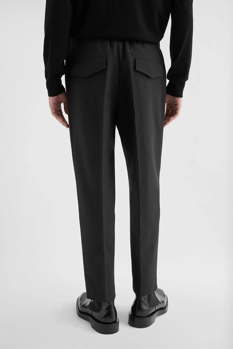 Lightweight Cotton Tapered Trousers