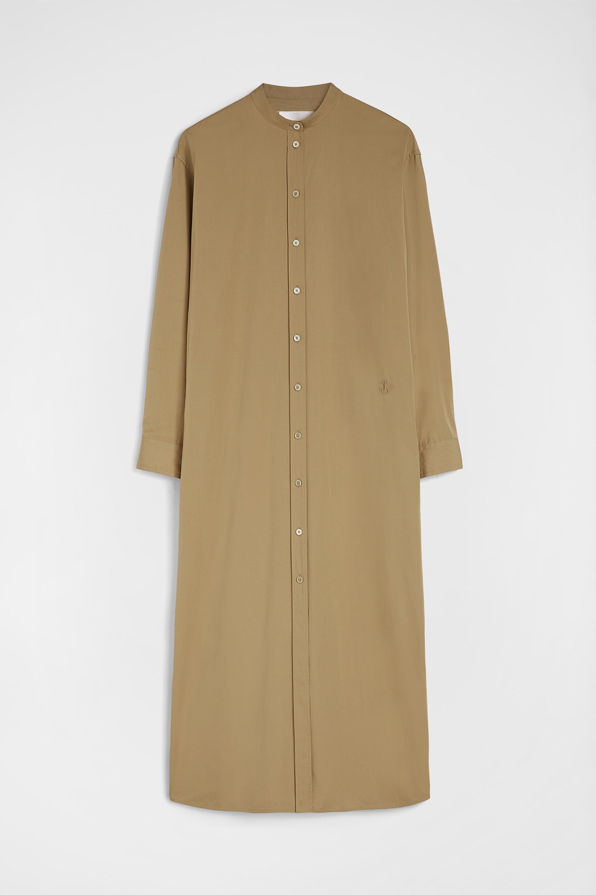 Cotton Poplin Shirt Dress