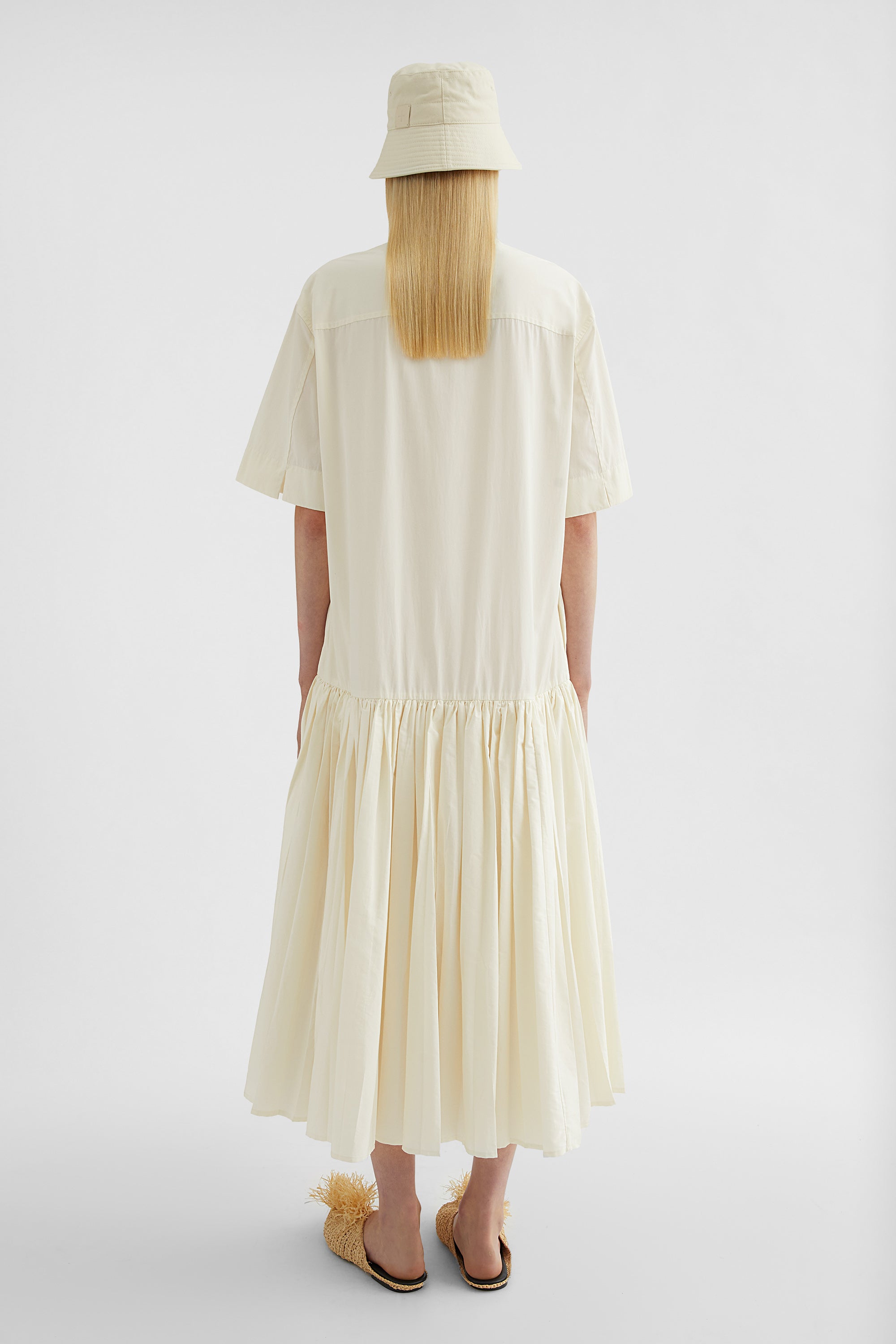 Cotton Poplin Shirt Dress