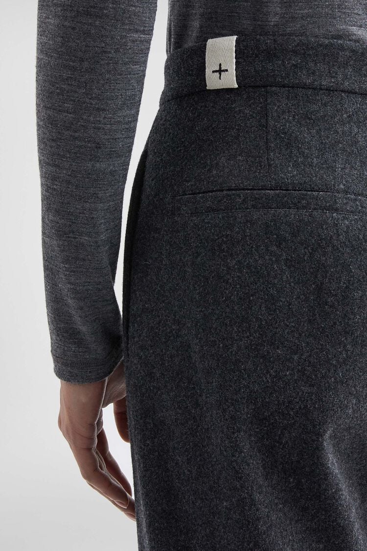 Wool Flannel Trousers