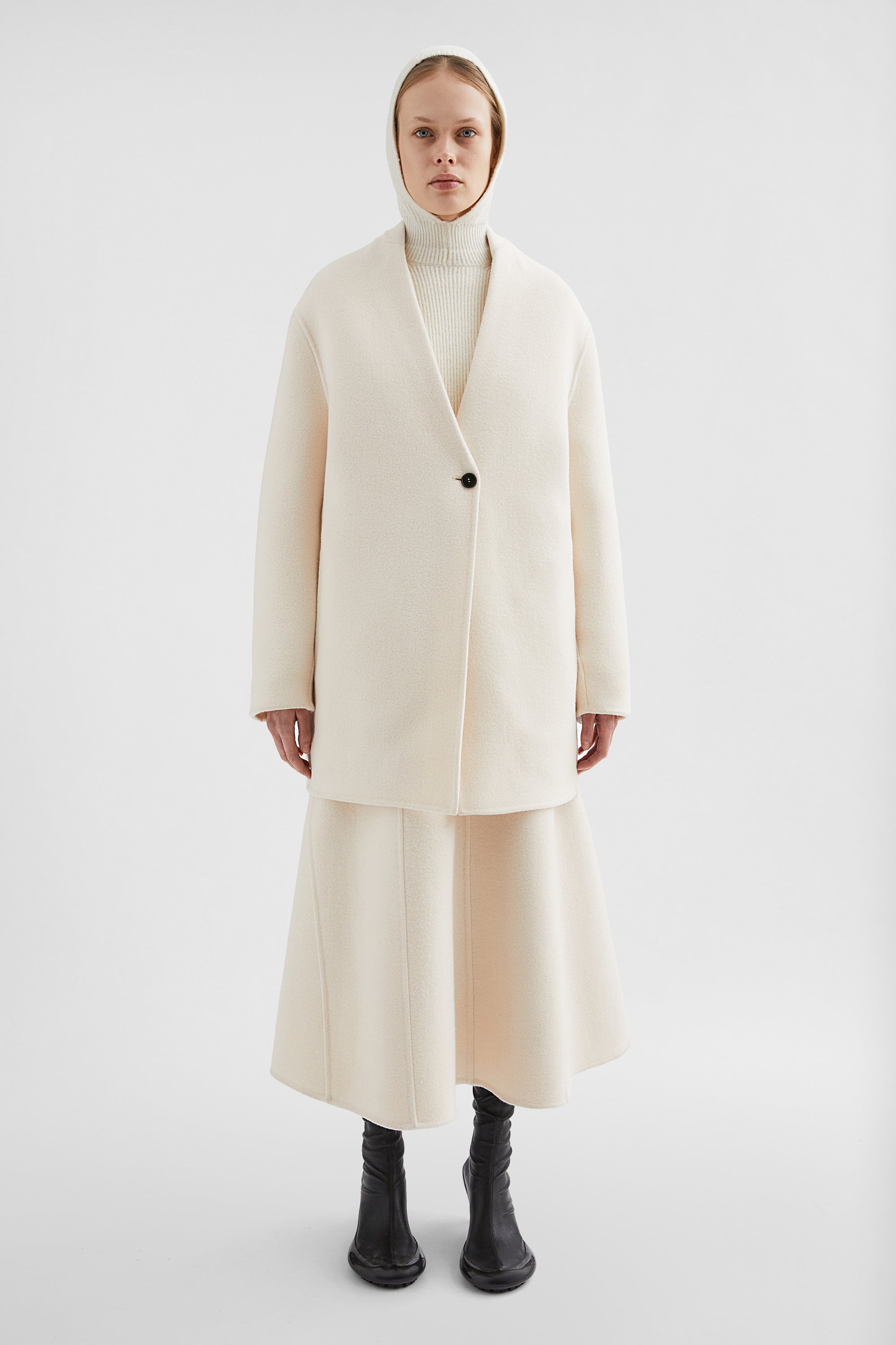 Moncler + Jil Sander 3-in-1 Wool Jacket