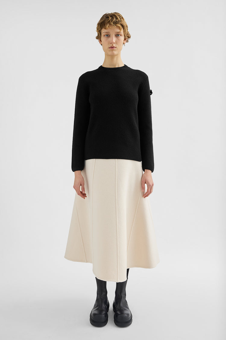 Moncler + Jil Sander Wool Crew-Neck Sweater