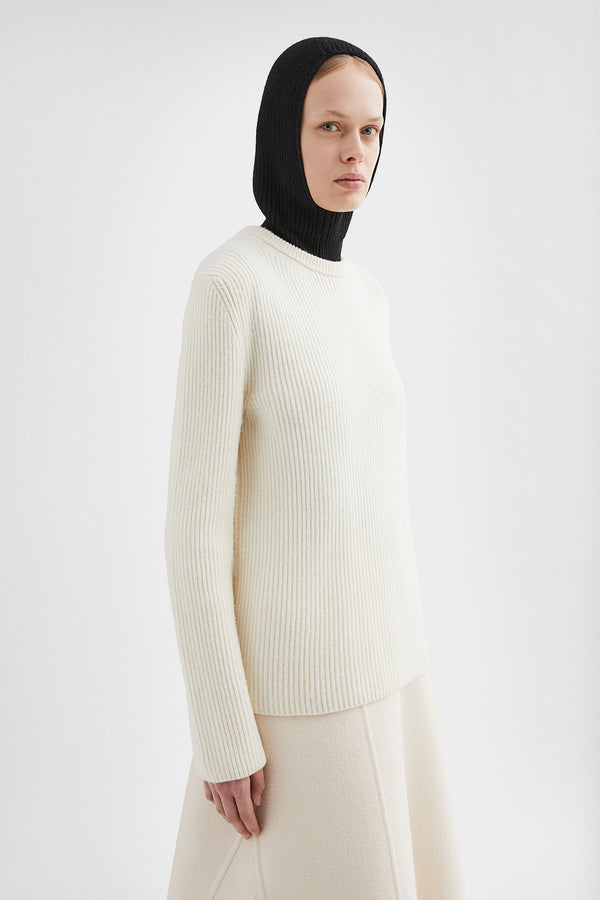 Moncler + Jil Sander Wool Crew-Neck Sweater