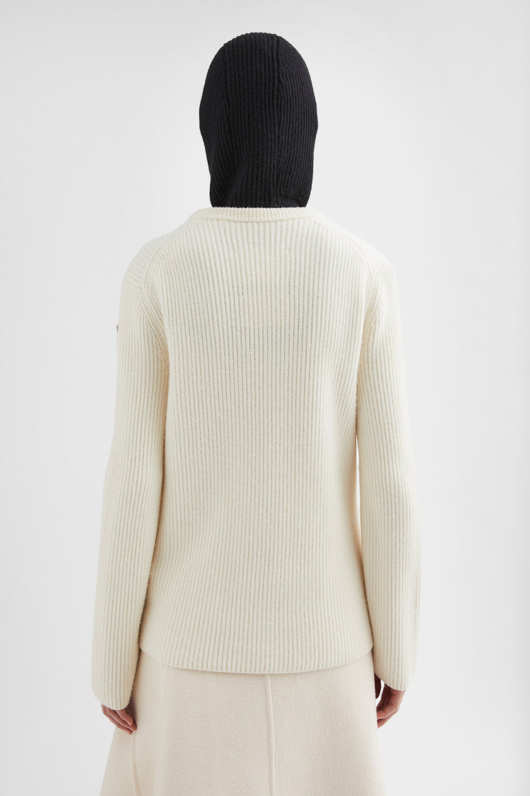 Moncler + Jil Sander Wool Crew-Neck Sweater