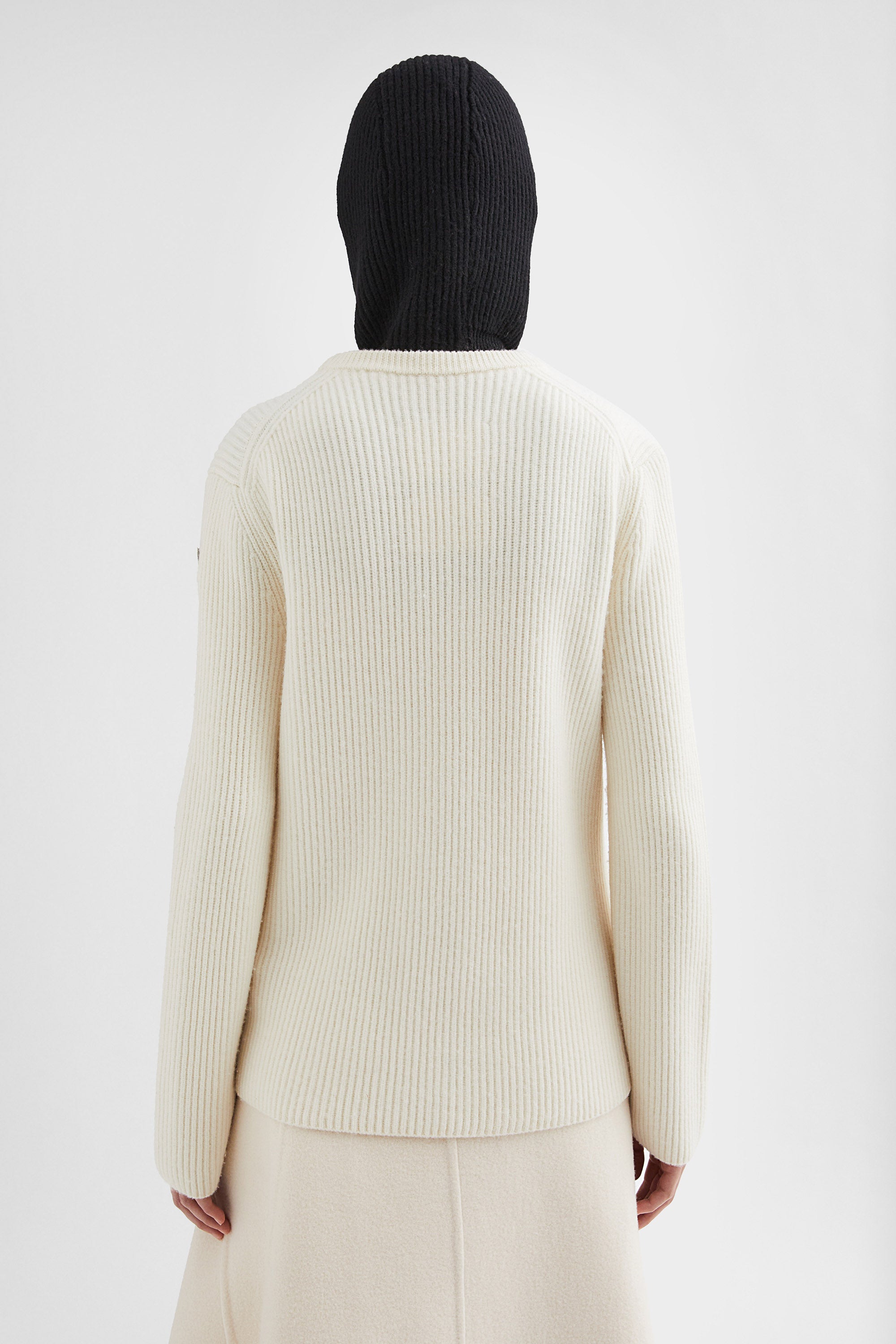 Moncler + Jil Sander Wool Crew-Neck Sweater