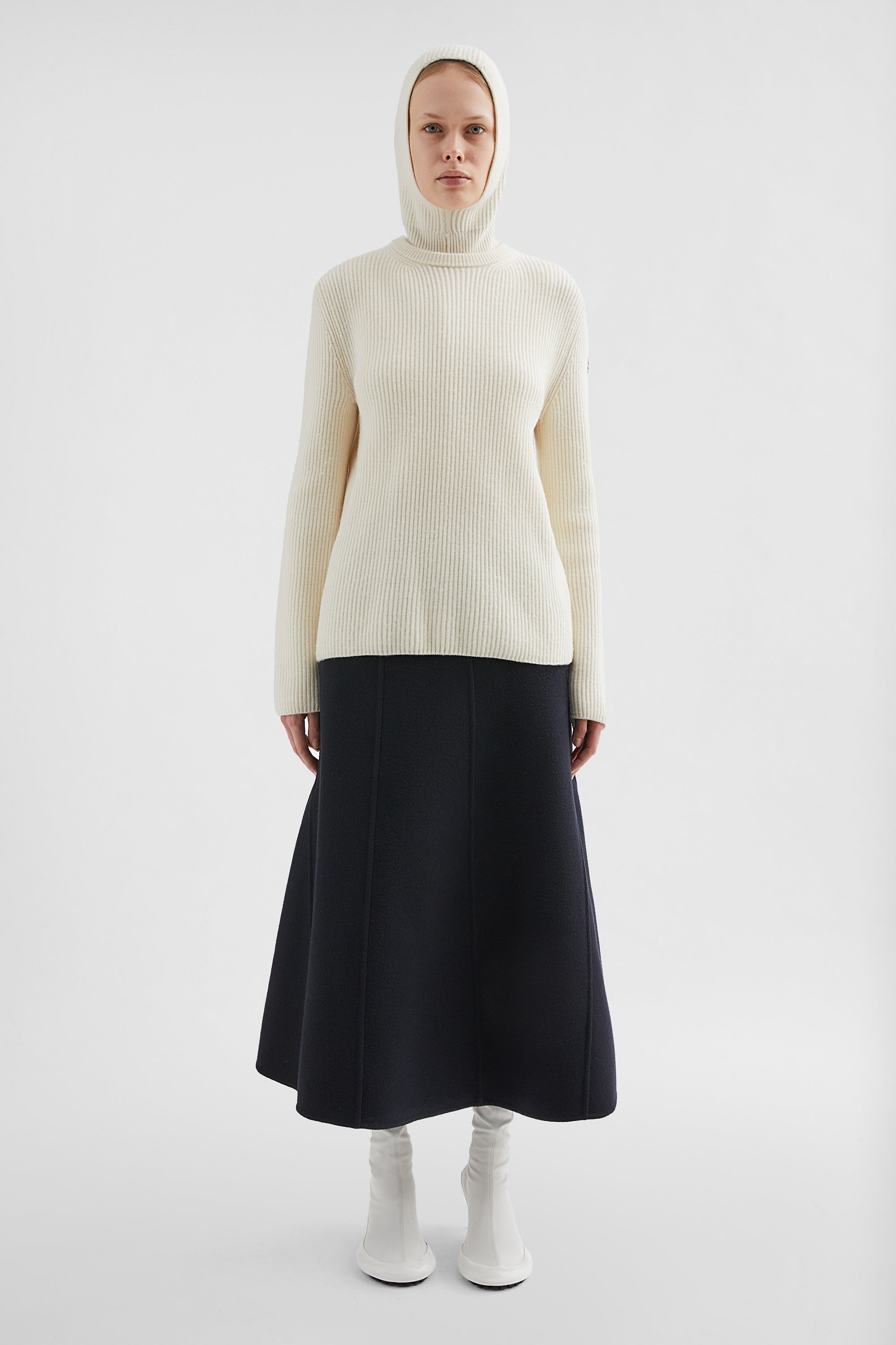 Moncler + Jil Sander Wool Skirt