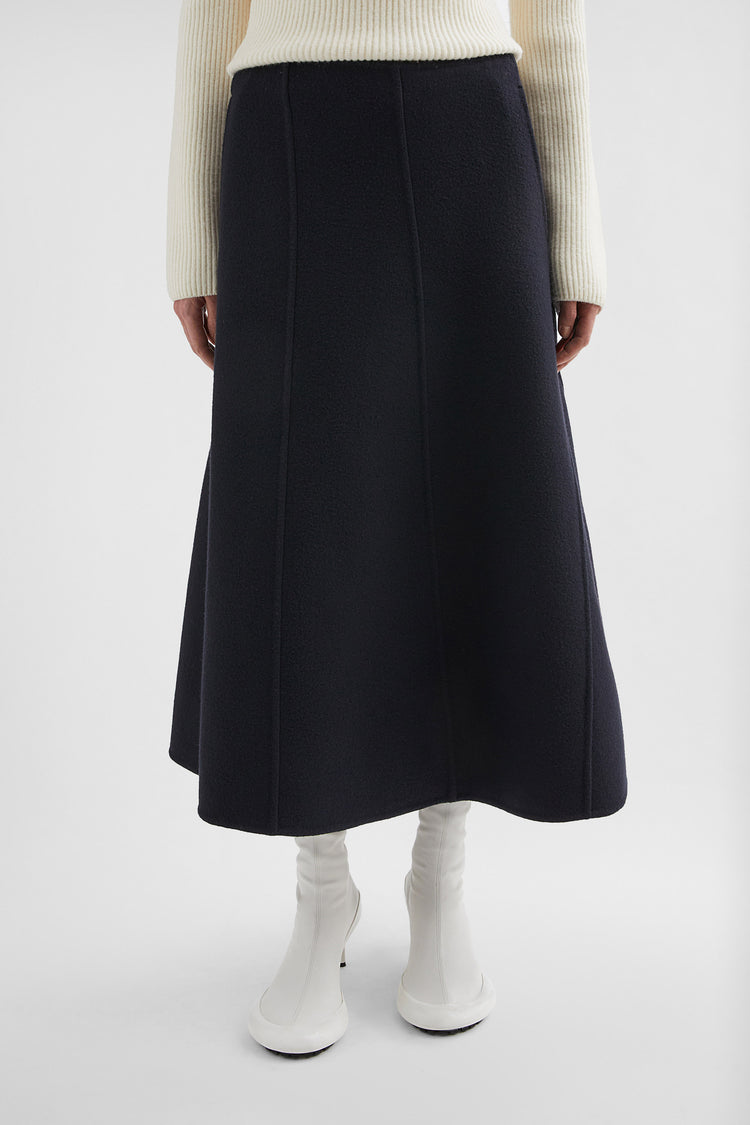Moncler + Jil Sander Wool Skirt
