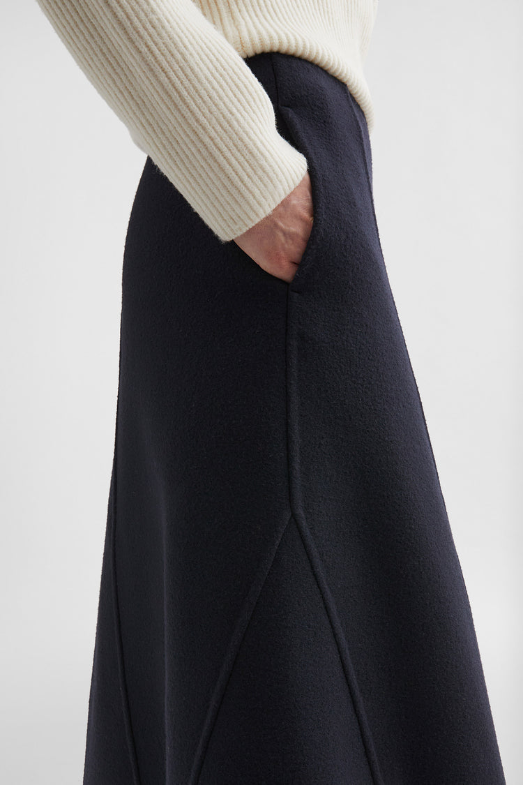 Moncler + Jil Sander Wool Skirt