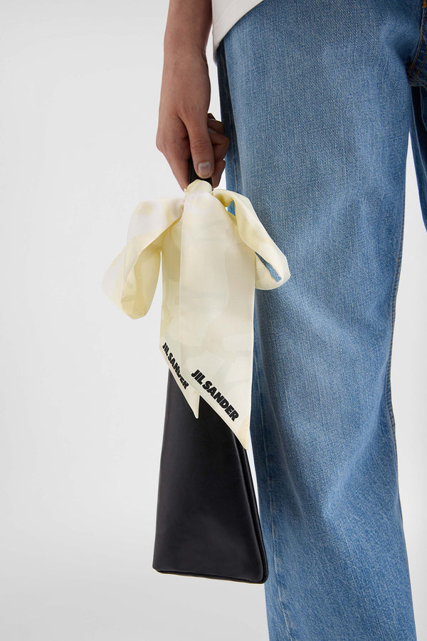 Horse Printed Silk Twilly