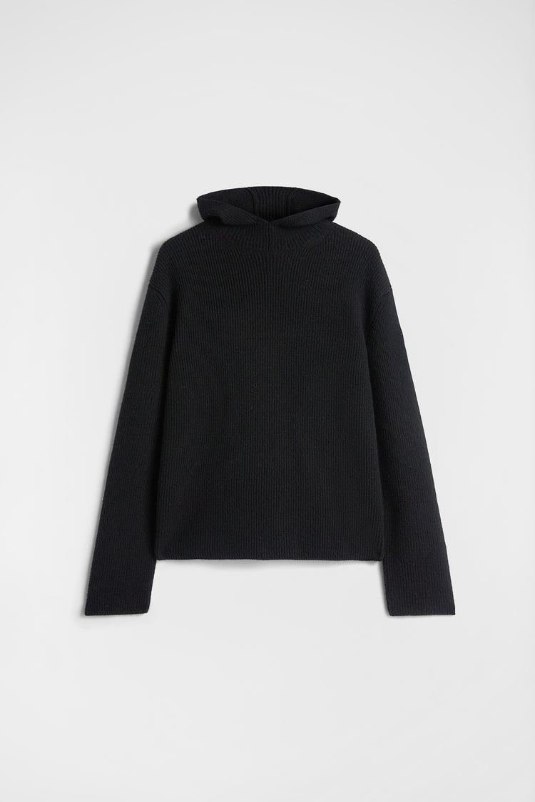 Moncler + Jil Sander Wool Hooded Sweater
