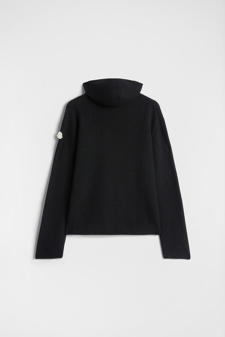 Moncler + Jil Sander Wool Hooded Sweater