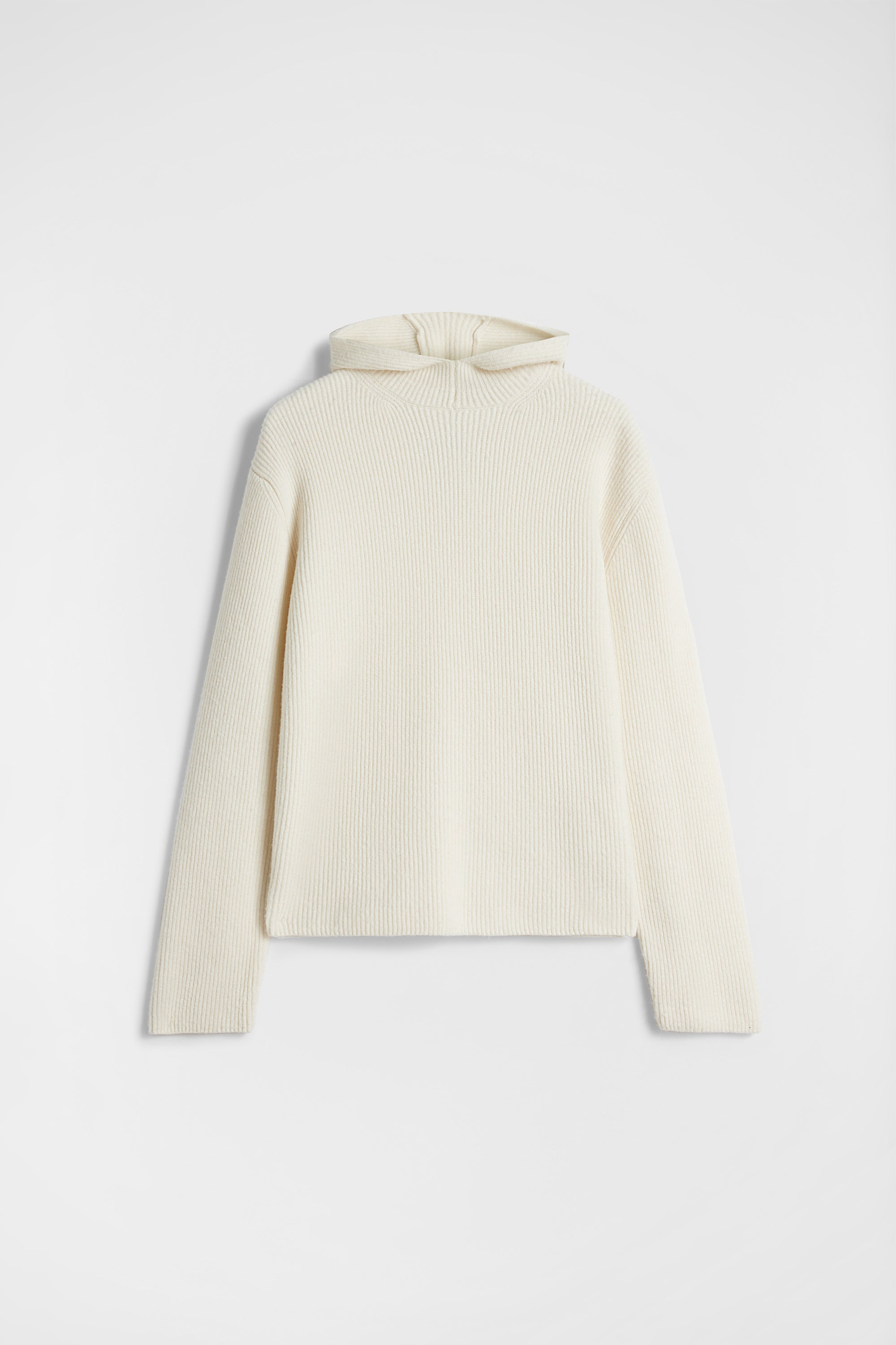 Moncler + Jil Sander Wool Hooded Sweater