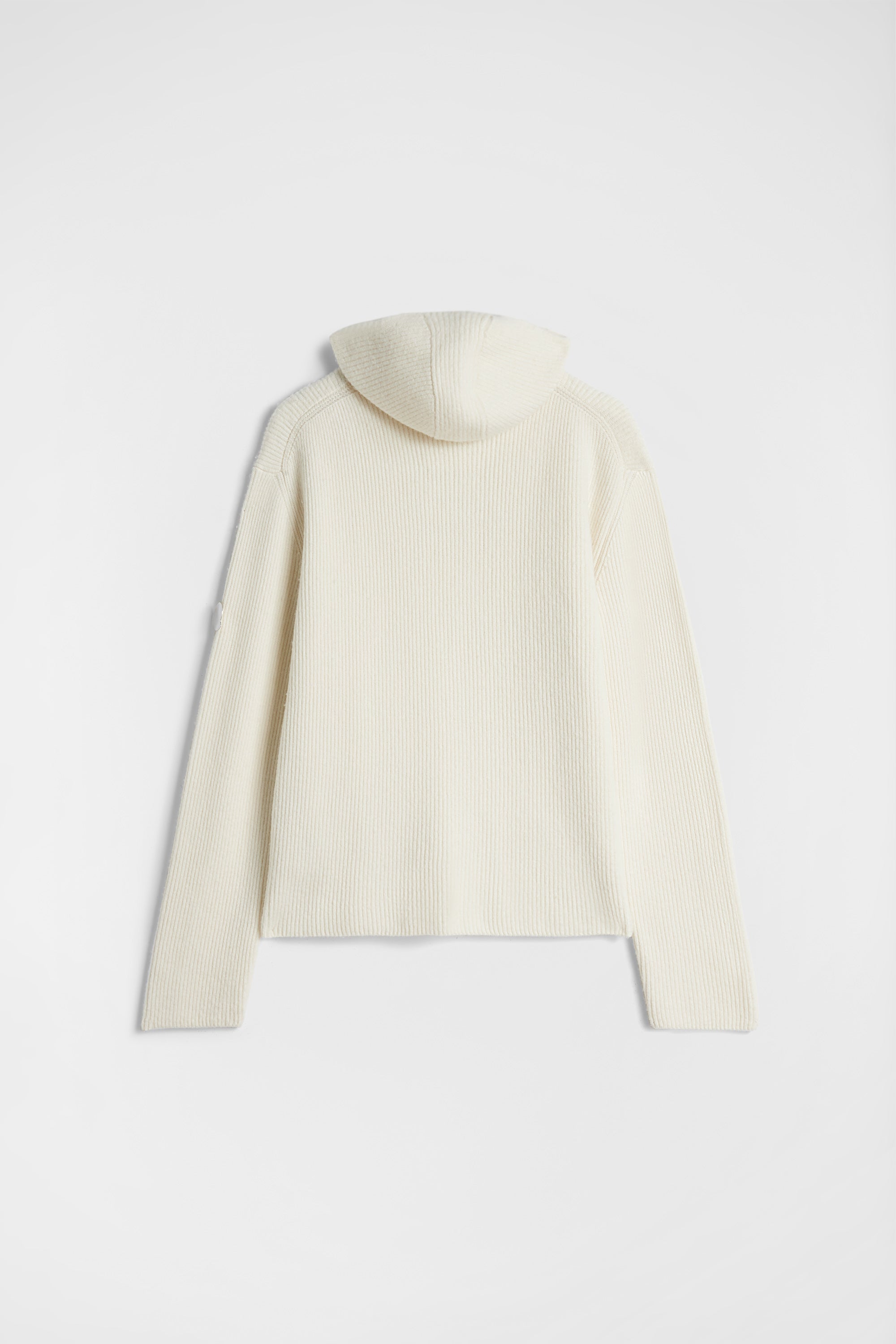 Moncler + Jil Sander Wool Hooded Sweater